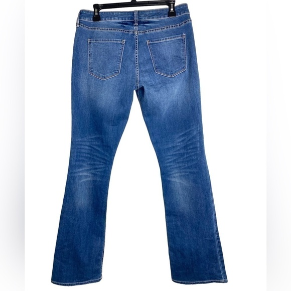 Arizona Jean Co Boot Classic Leg Slim Fit Hip To Thigh Faded Blue Jeans Sz 11 - Picture 4 of 10